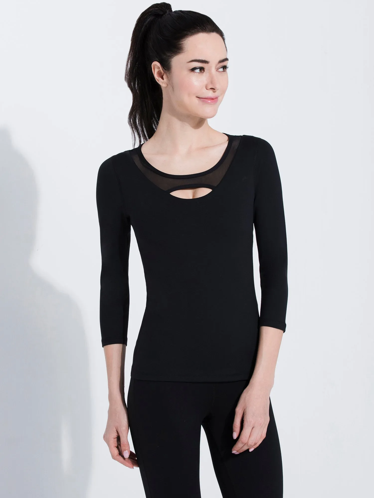PARALLEL 3/4 SLEEVE TEE