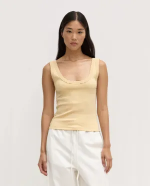 Paulina Scoop Tank Chamomile