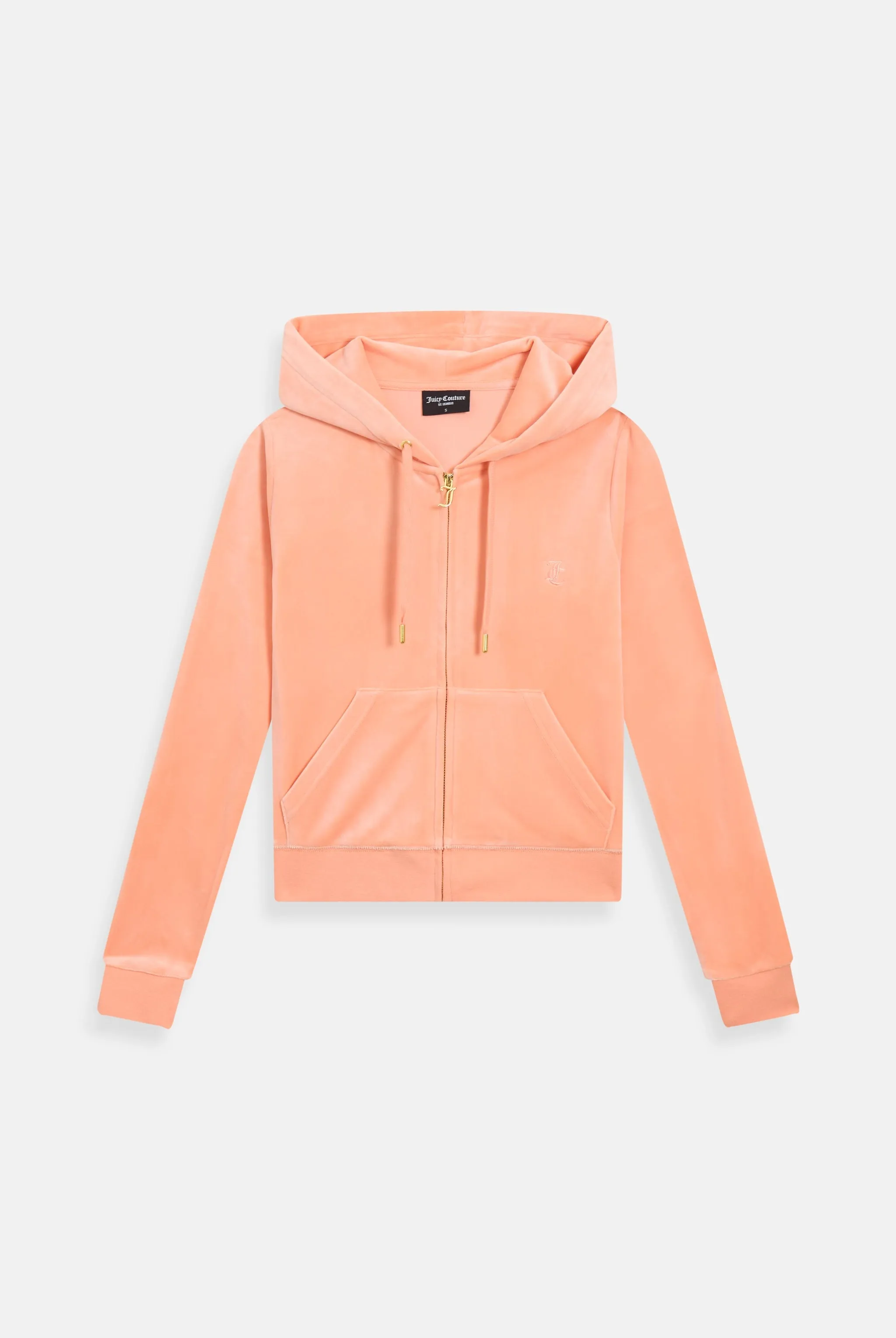 PEACH PINK & GOLD CLASSIC VELOUR ROBERTSON HOODIE