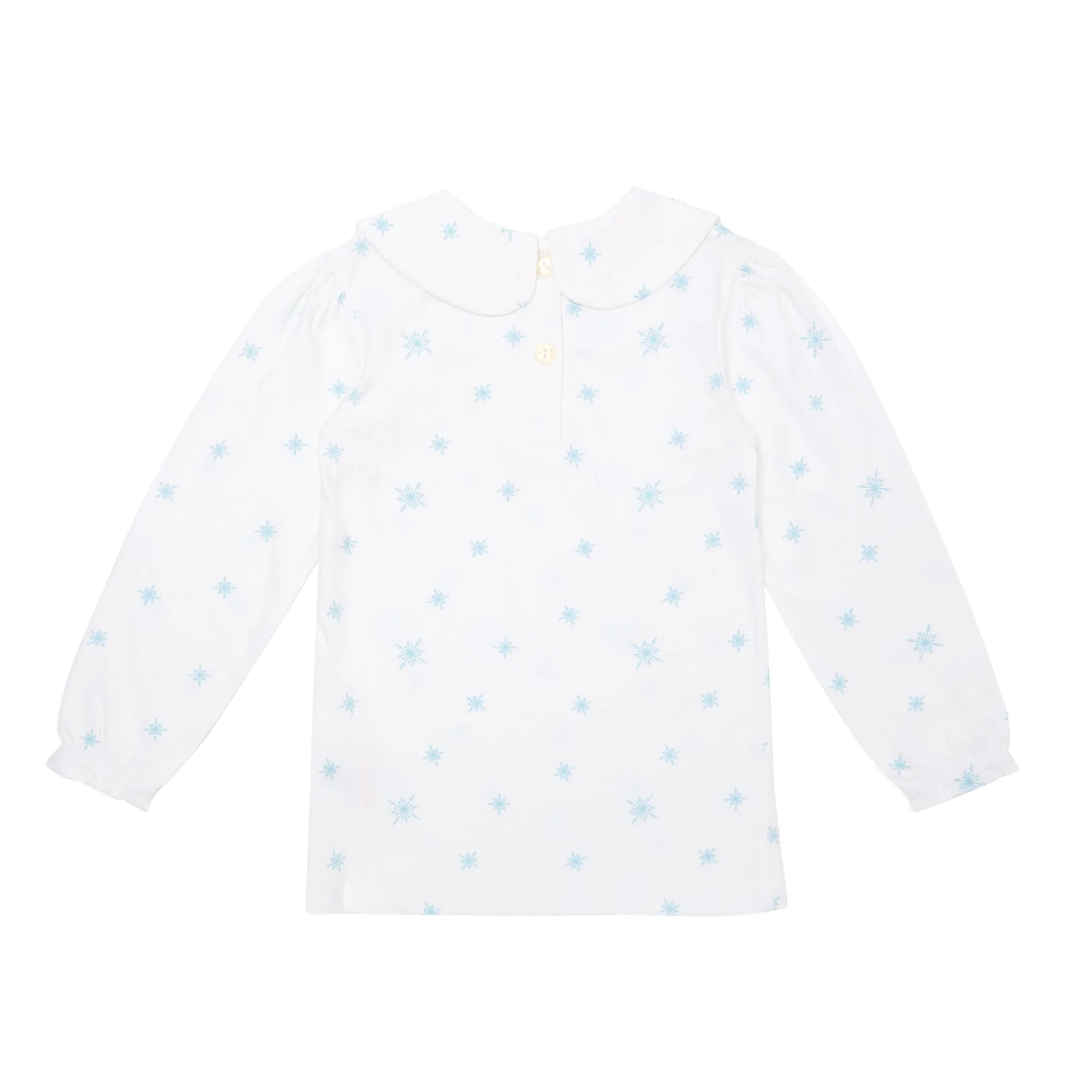 Peter Pan Collar - Snowflake