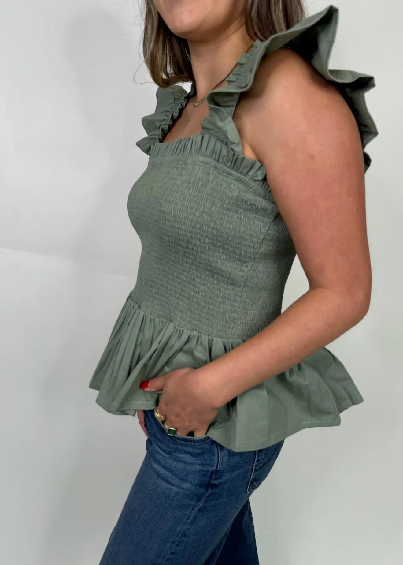Phie Poplin Riza Top