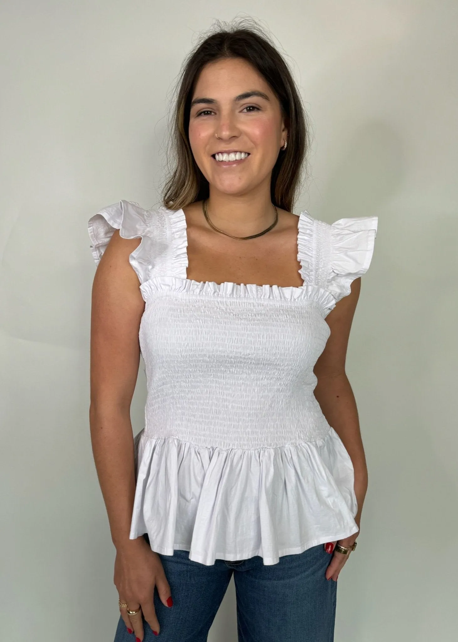 Phie Poplin Riza Top