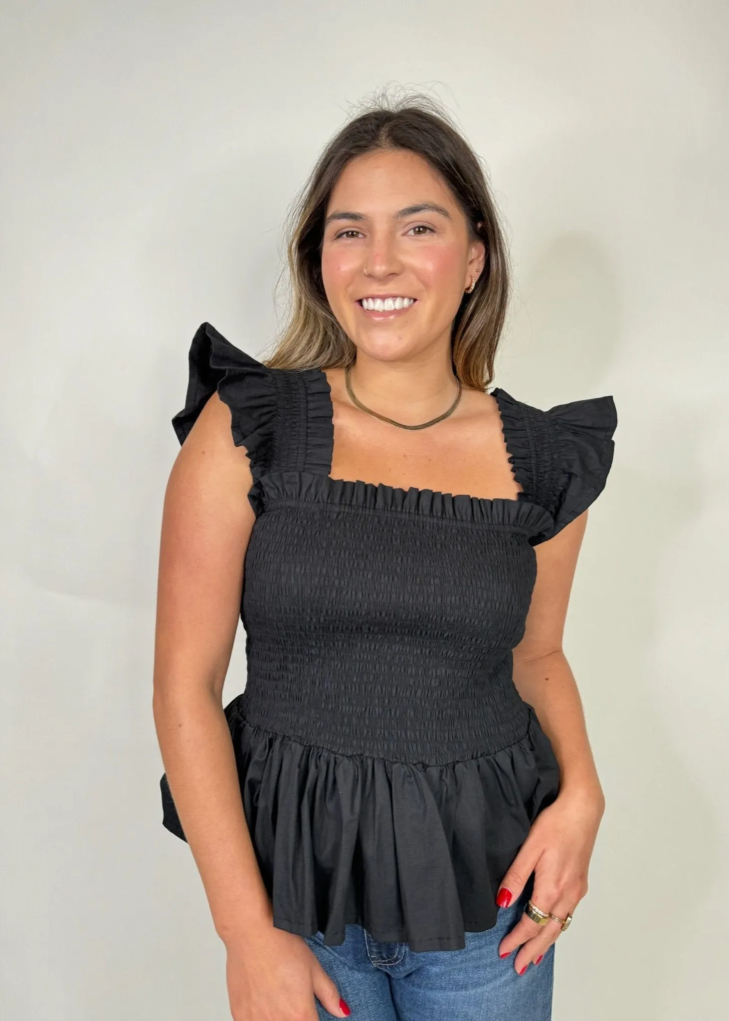 Phie Poplin Riza Top