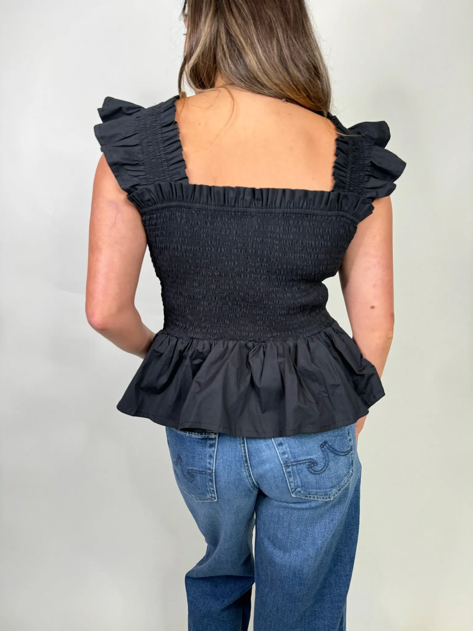 Phie Poplin Riza Top