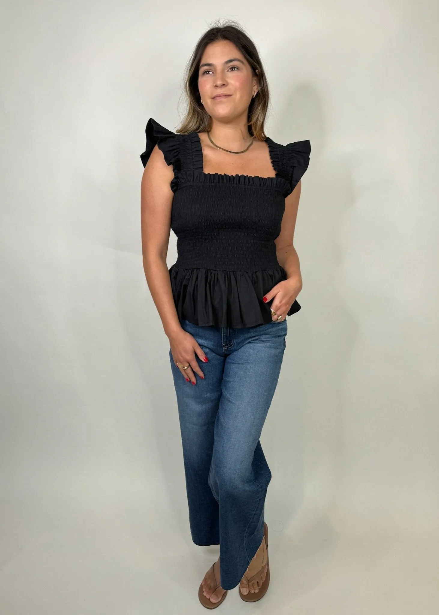 Phie Poplin Riza Top