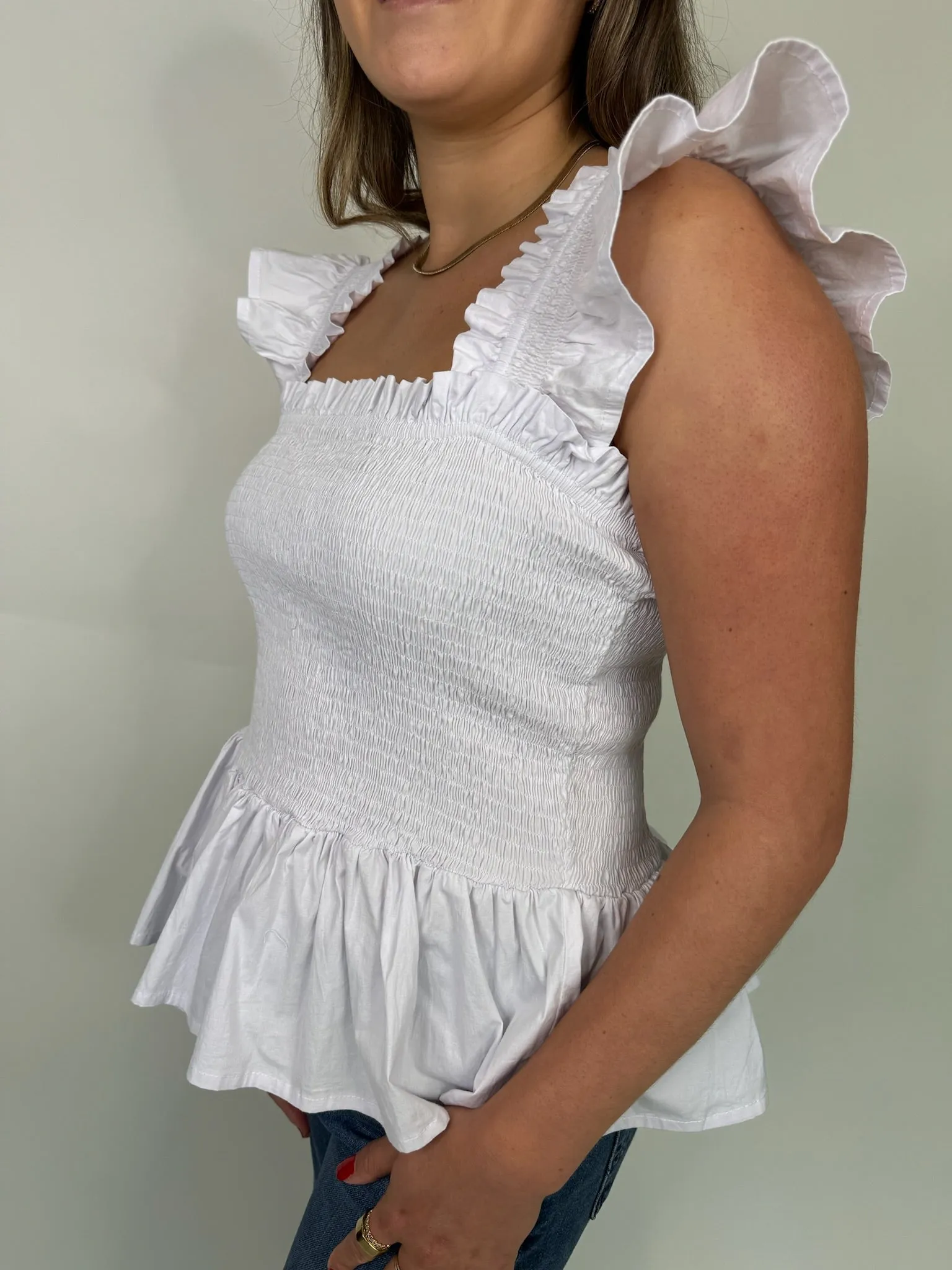 Phie Poplin Riza Top