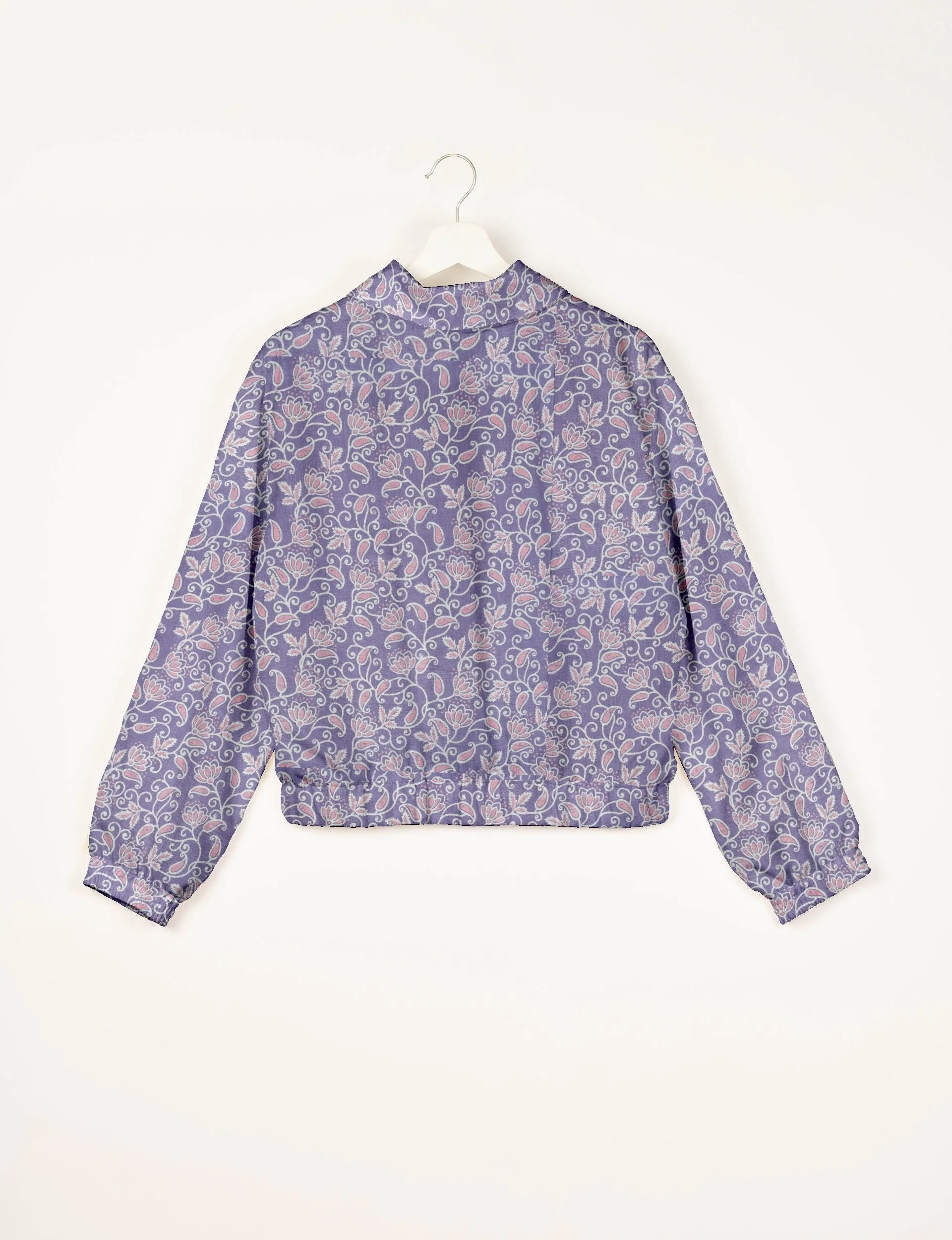 PINK HEART BOMBER JACKET