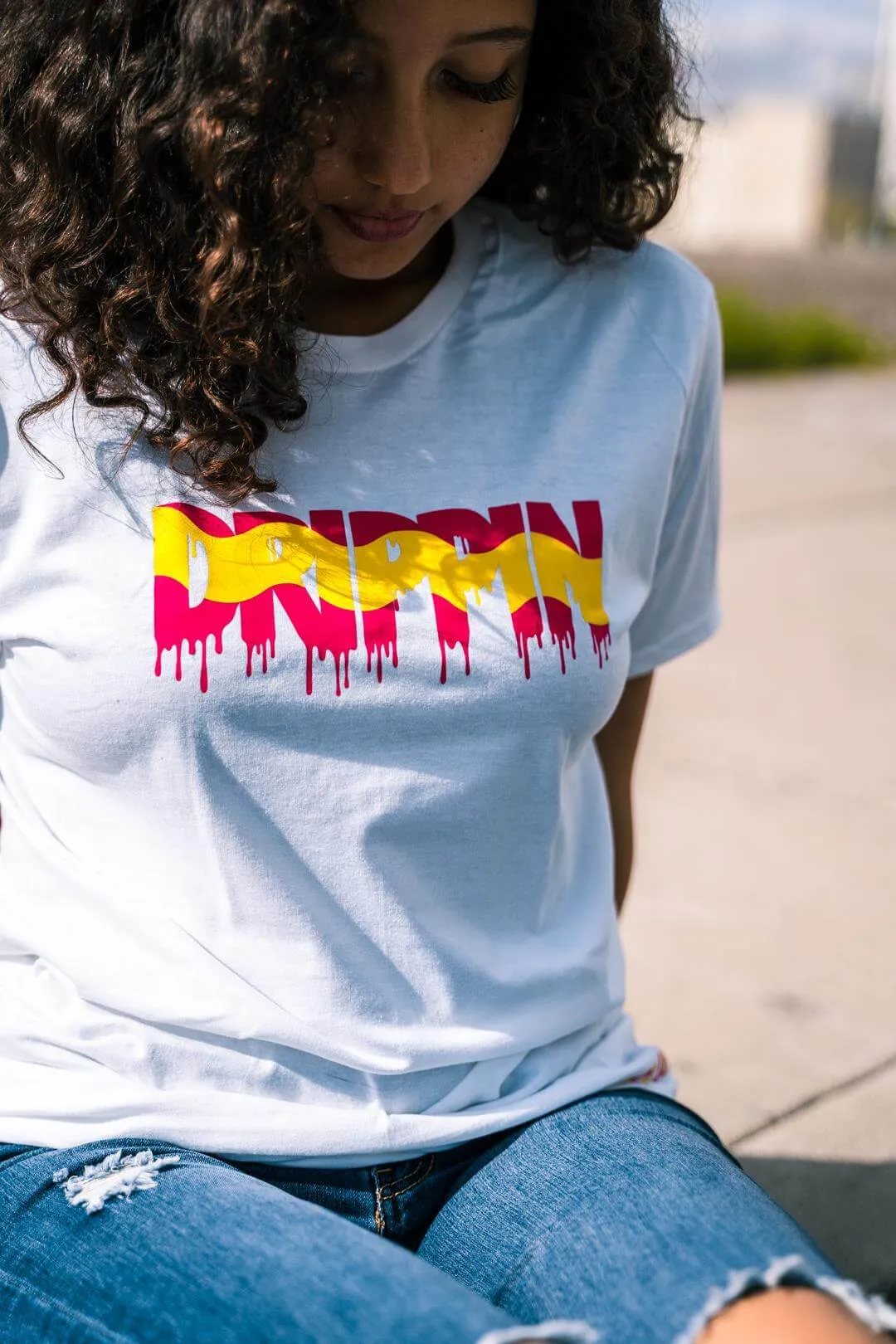 Pink Lemonade Drippin (V3) | White Tee