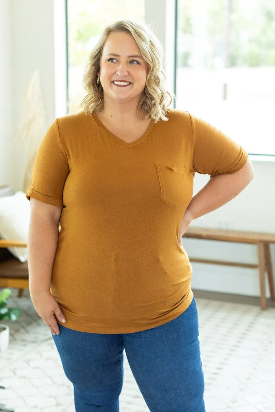 Pocketful of Perfect- Solid Tees (lots of colors!)