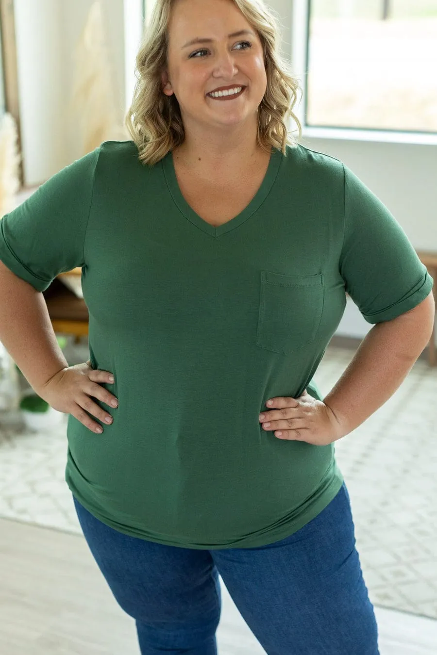 Pocketful of Perfect- Solid Tees (lots of colors!)