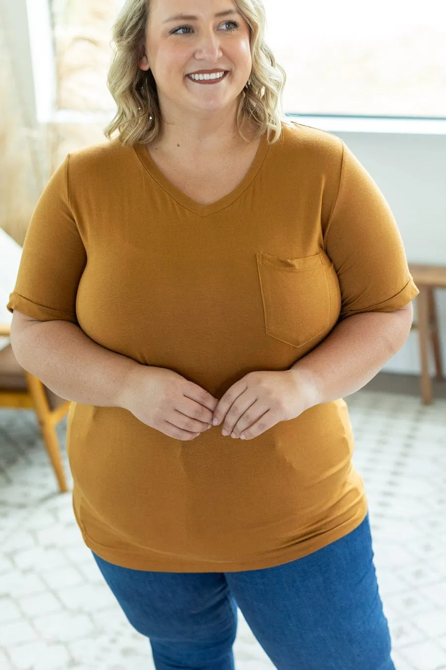 Pocketful of Perfect- Solid Tees (lots of colors!)