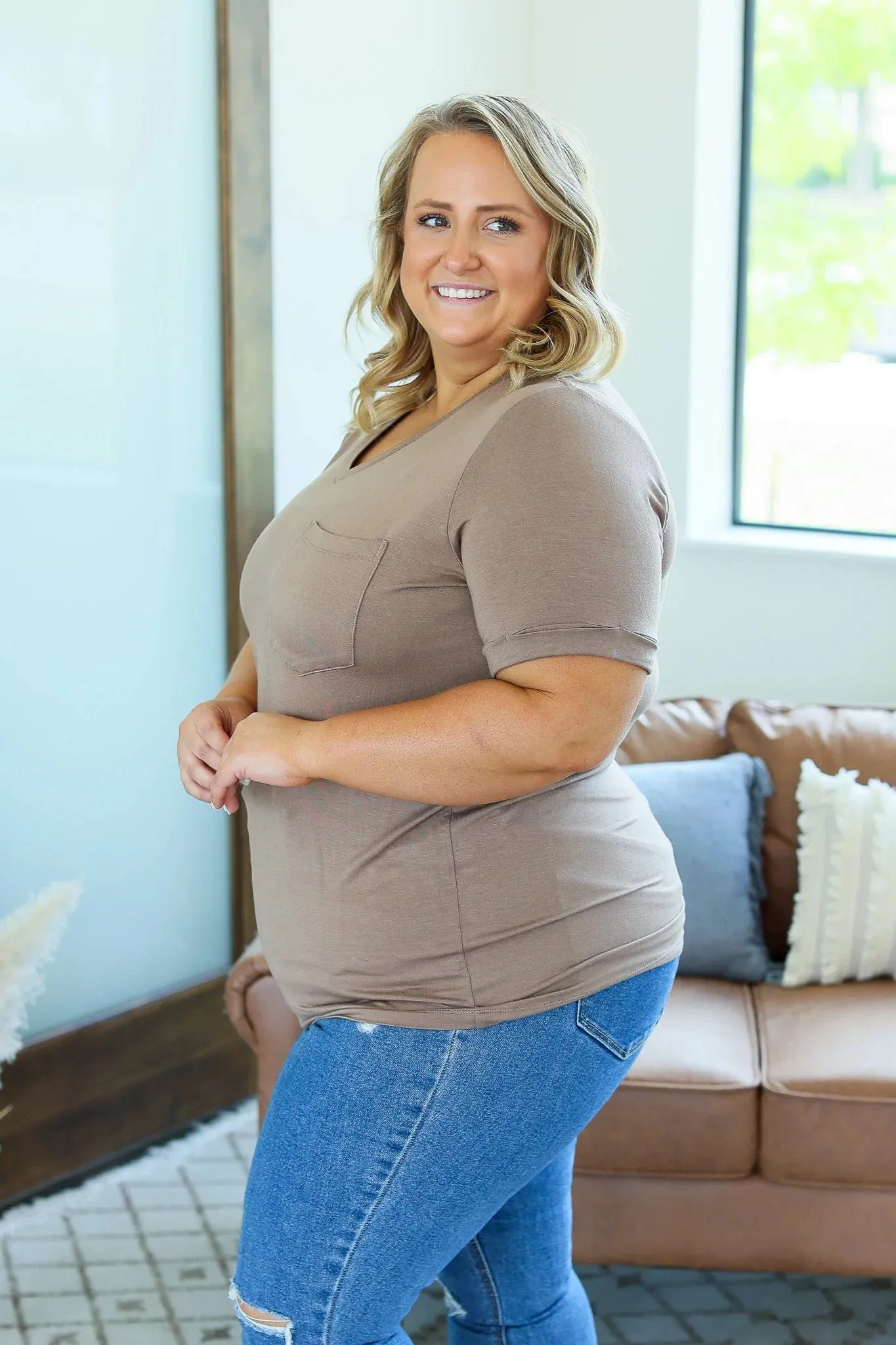 Pocketful of Perfect- Solid Tees (lots of colors!)