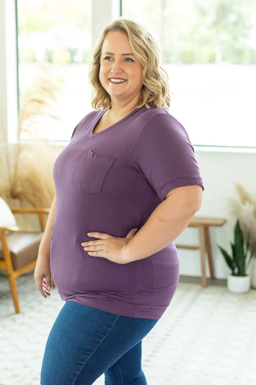 Pocketful of Perfect- Solid Tees (lots of colors!)