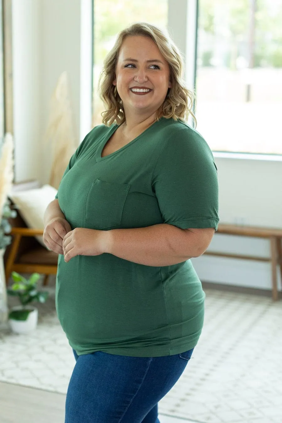 Pocketful of Perfect- Solid Tees (lots of colors!)