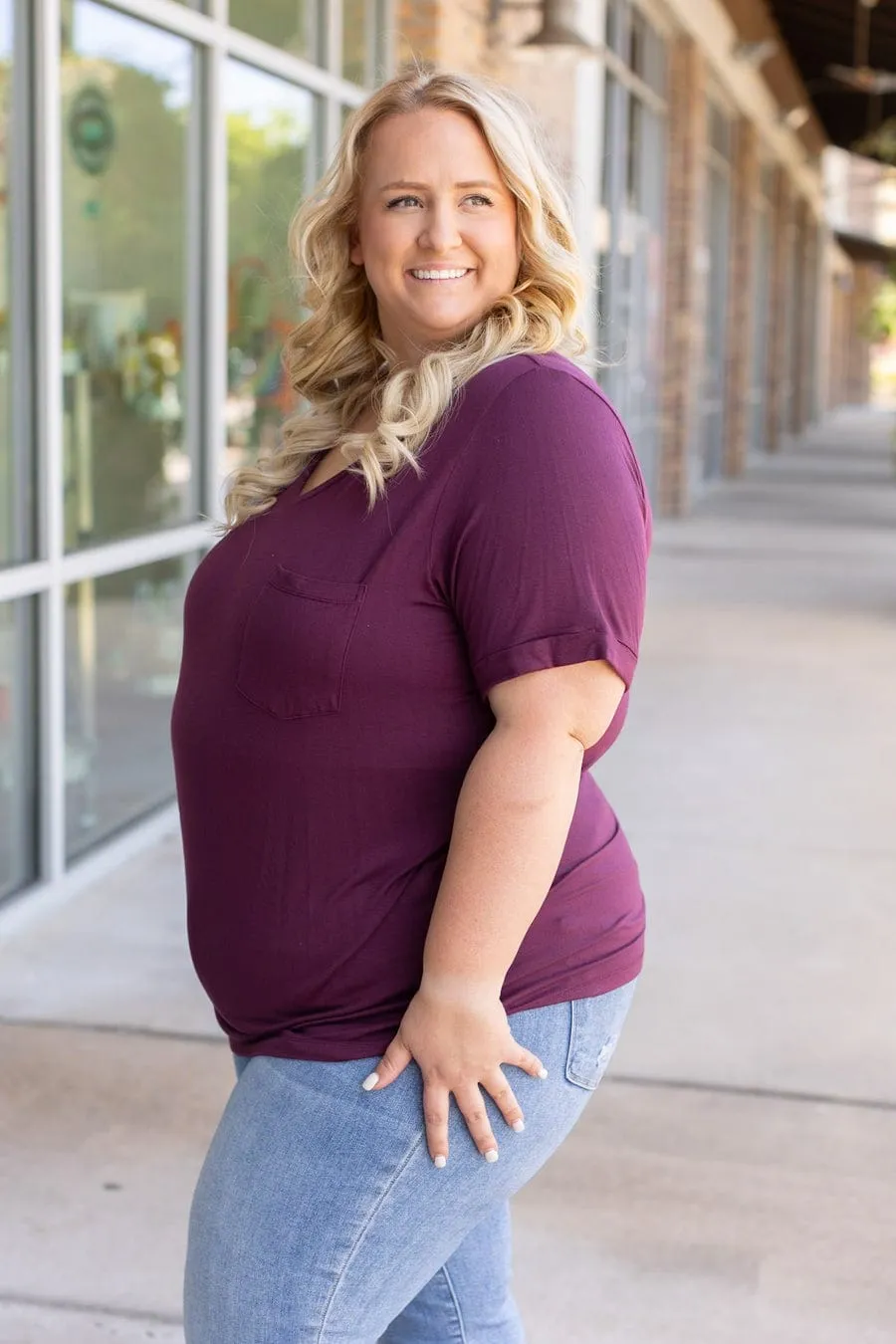 Pocketful of Perfect- Solid Tees (lots of colors!)