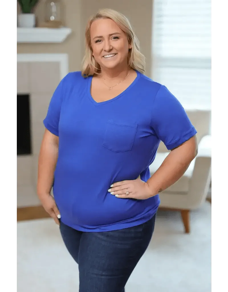 Pocketful of Perfect- Solid Tees (lots of colors!)