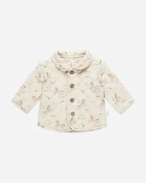 Quilted Jacket || Unicorns