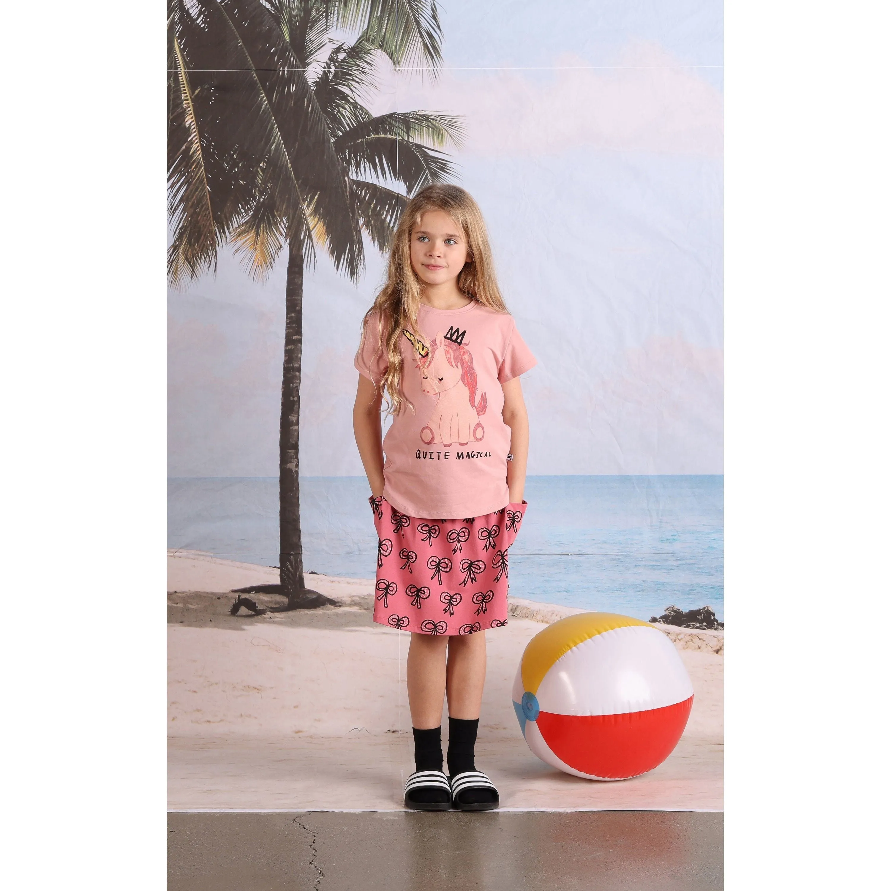 Quite Magical Tee- Peach