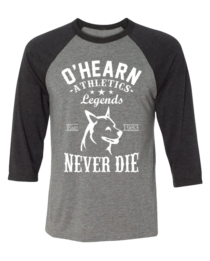 "ATHLETICS 1983" Raglan