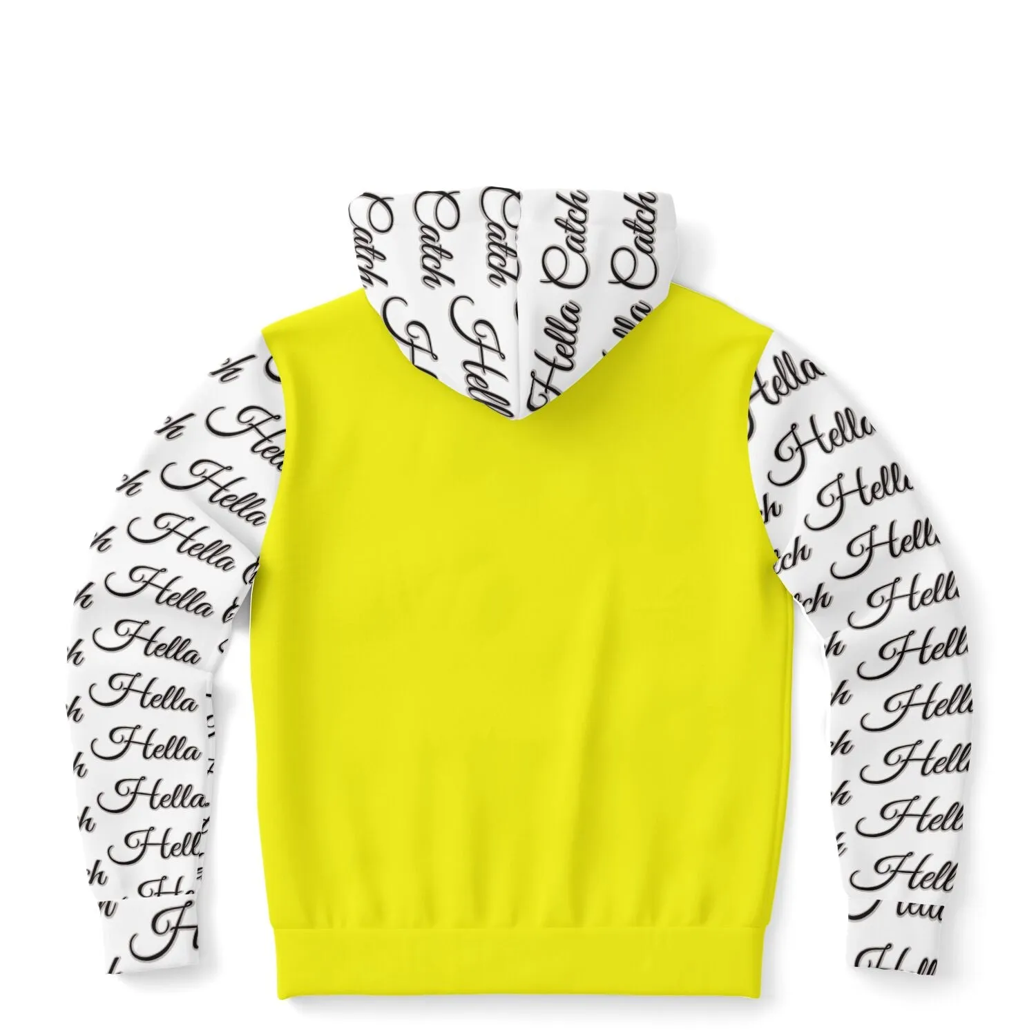 "Hella Catch" Men's Fashion Zip-Up Hoodie - AOP