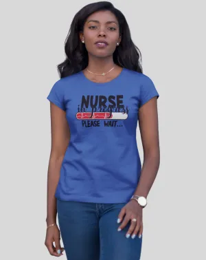 "Nurse in Progress" Women's Fitted Tee
