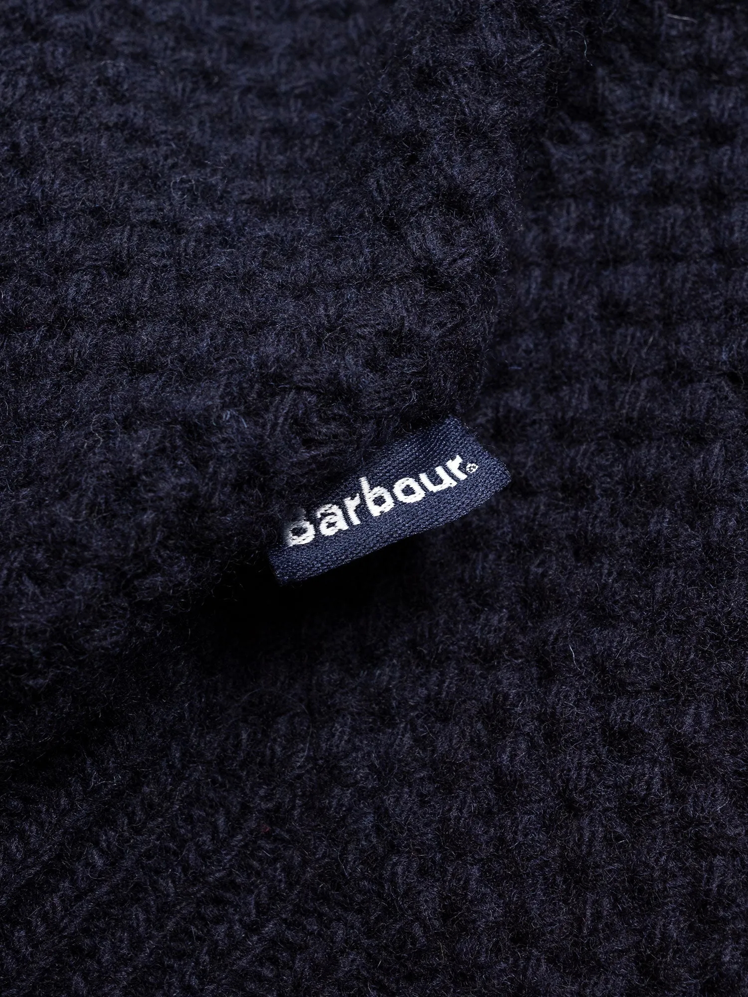 "Talon" Crewneck Sweater in Navy