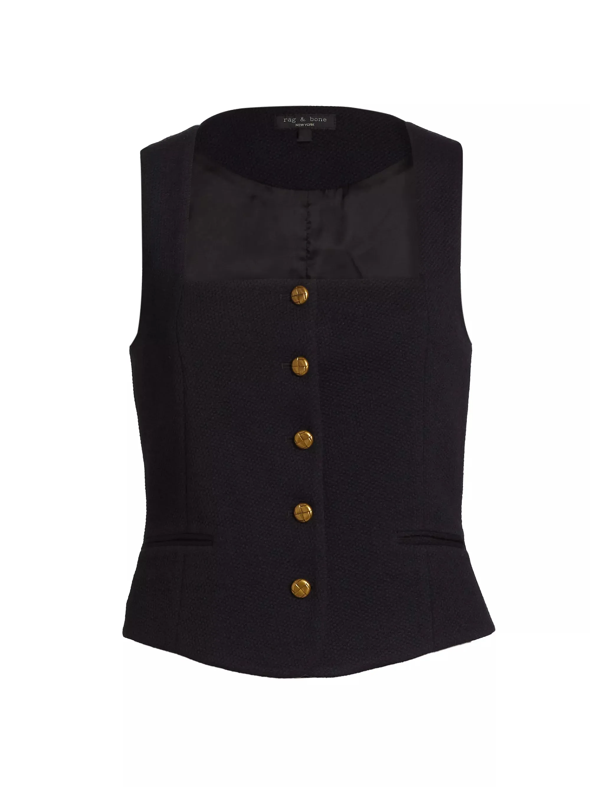 RAG & BONE MARIANA TEXTURED VEST