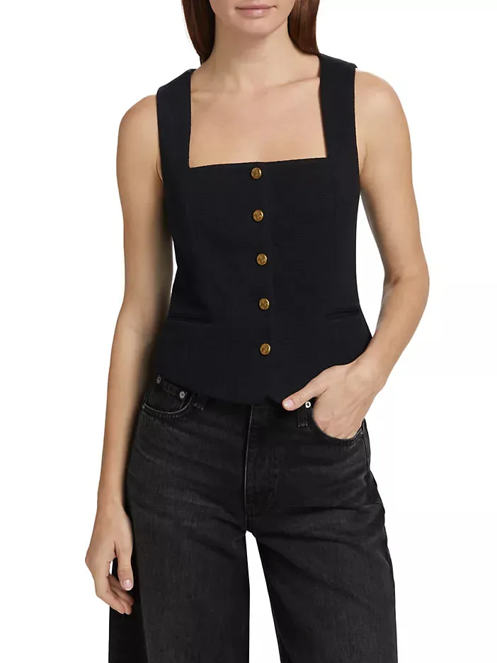 RAG & BONE MARIANA TEXTURED VEST