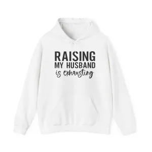 Raising My Husband Unisex Heavy Blend™ Hooded Sweatshirt