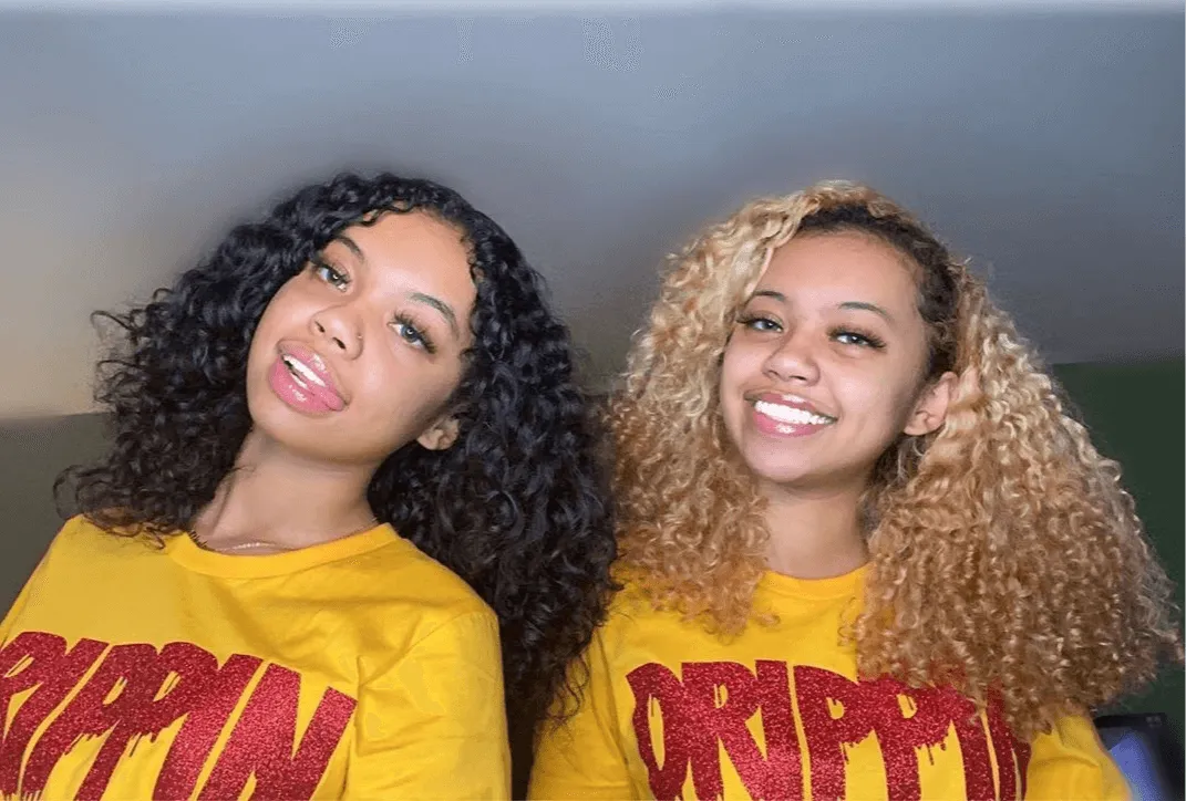 Red Glitter Drippin | Gold Tee