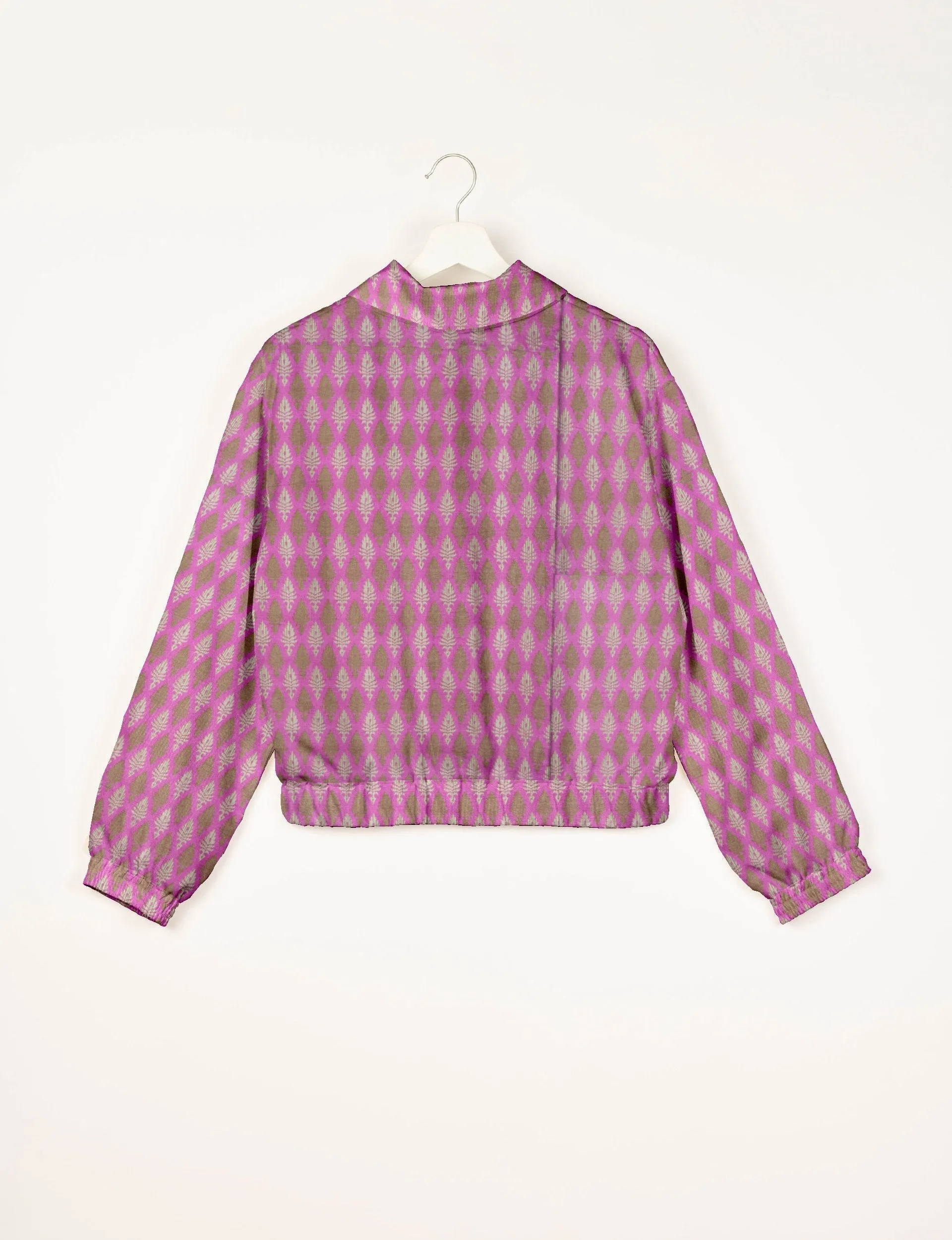 RED HEART BOMBER JACKET
