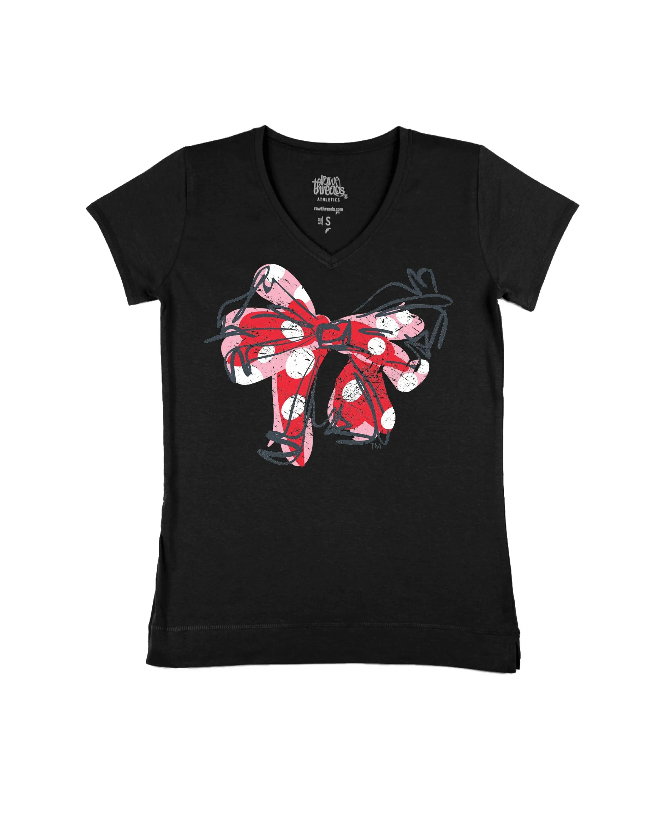 Red Polka Dot Bow