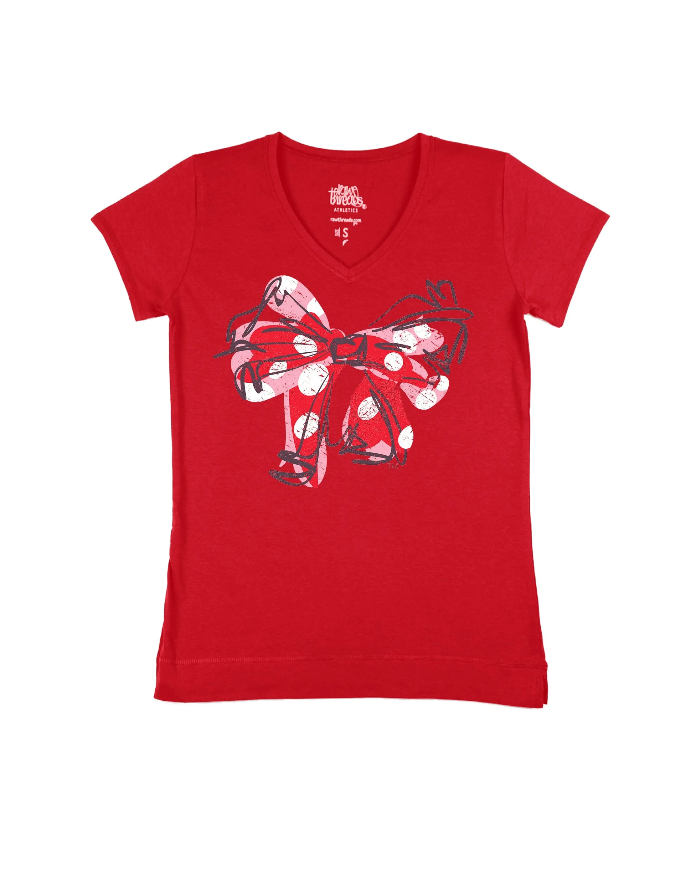 Red Polka Dot Bow