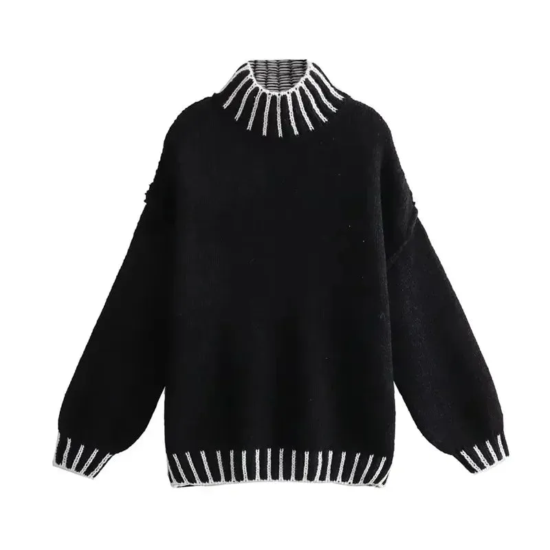 Relaxed and Cozy Casual Sweater for Women