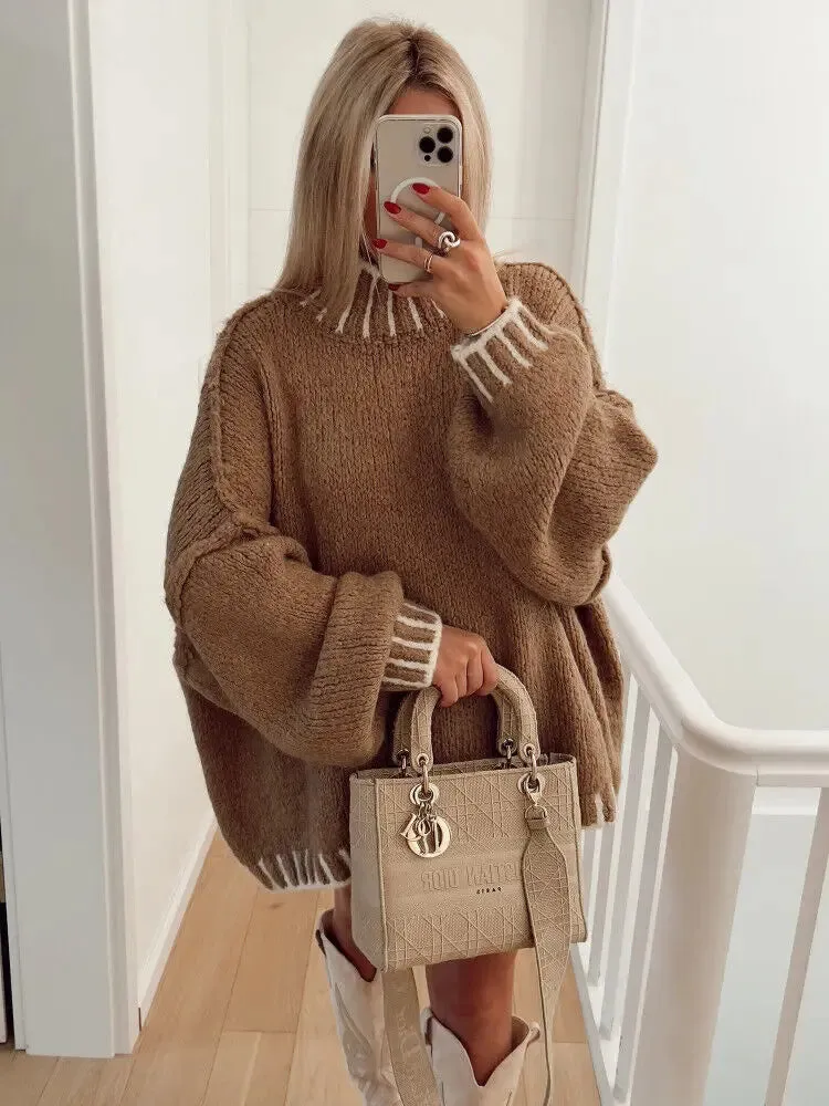 Relaxed and Cozy Casual Sweater for Women