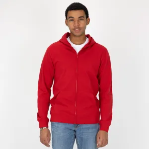 Retro Classic Zip Hoodie - Red