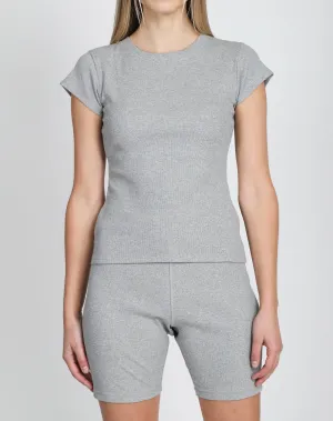 Ribbed Tee