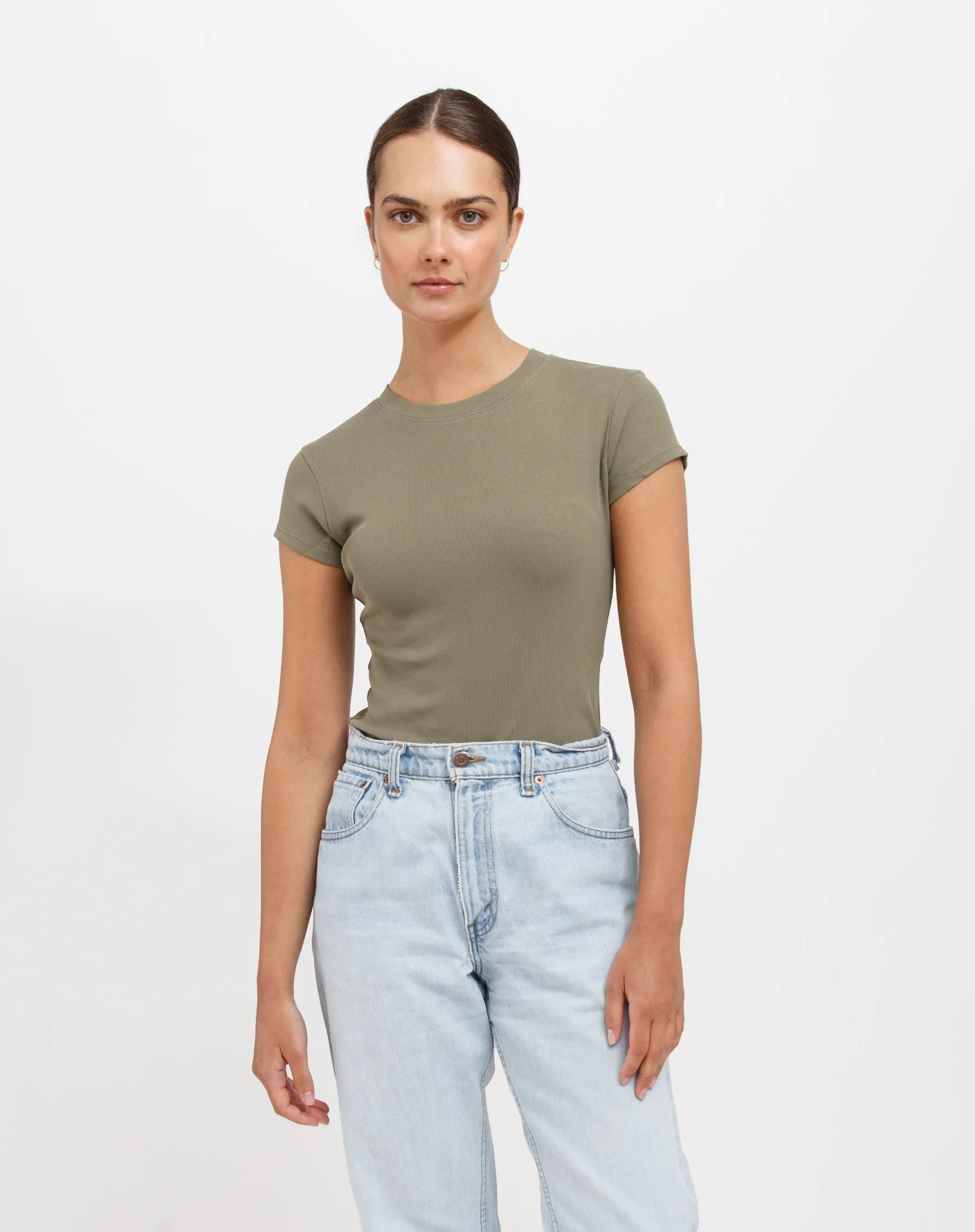Ribbed Tee