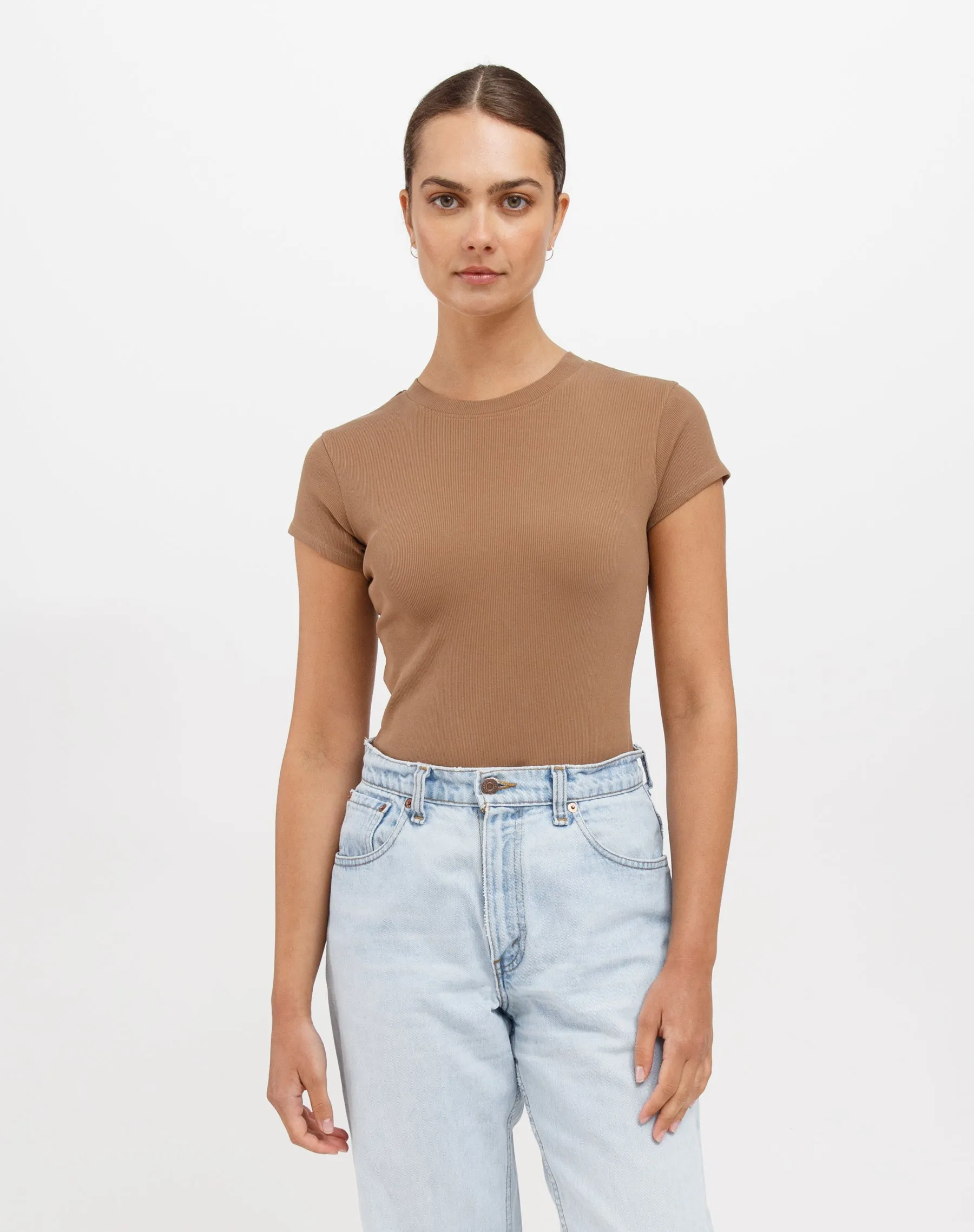 Ribbed Tee