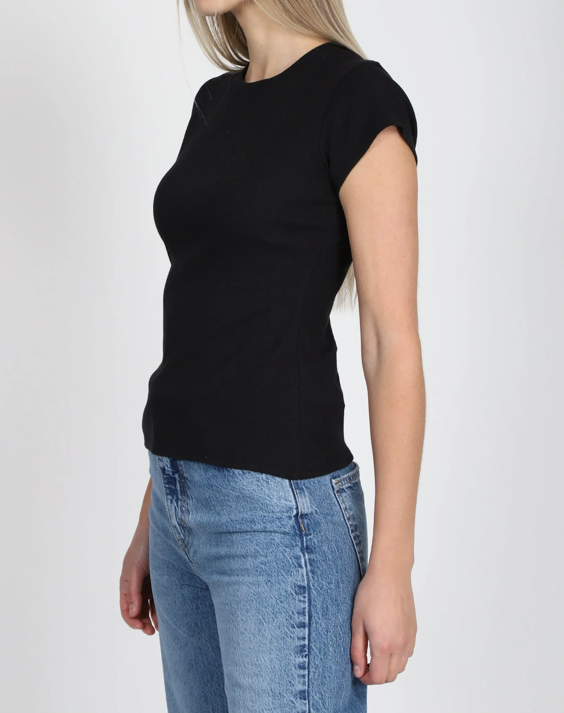 Ribbed Tee