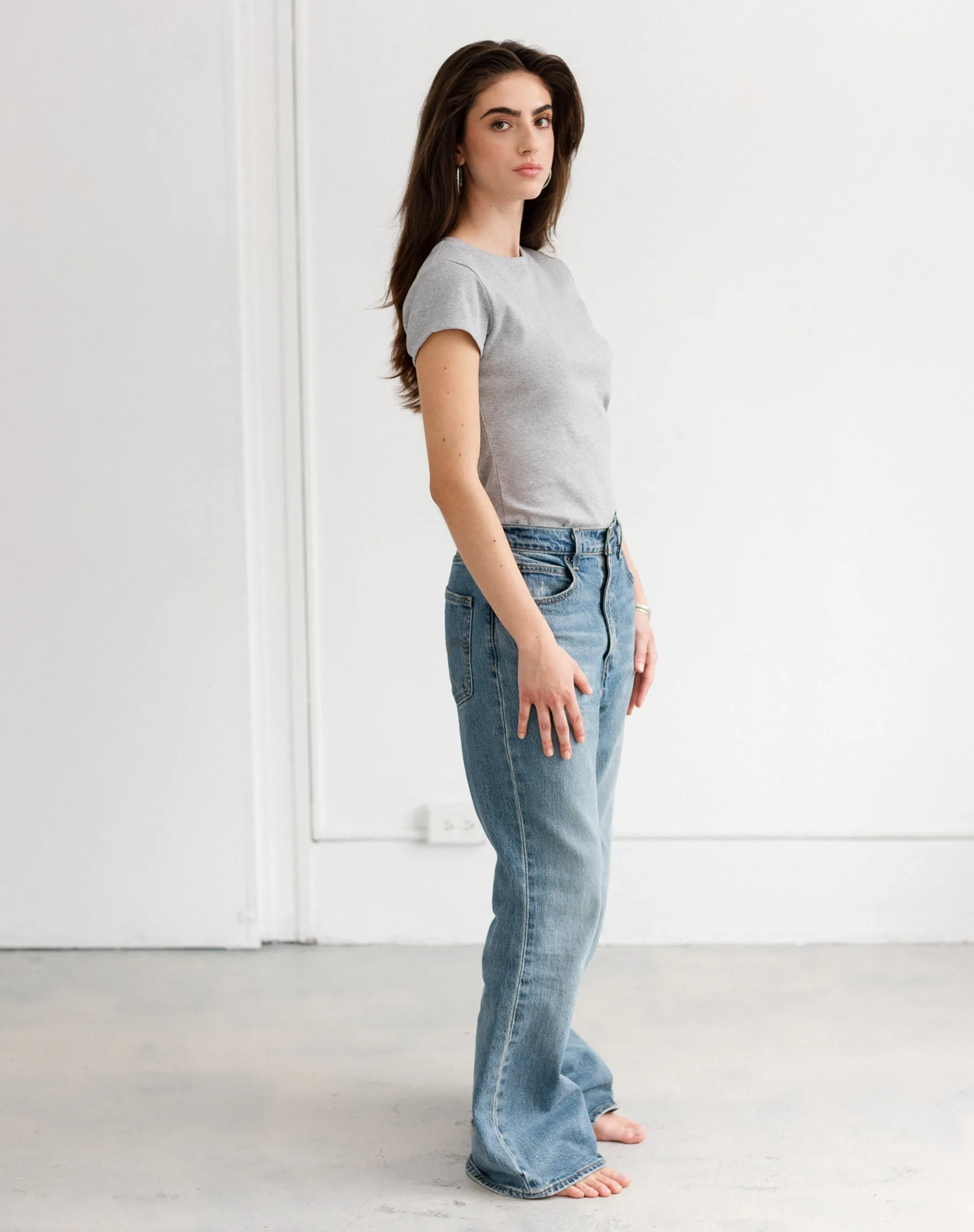 Ribbed Tee