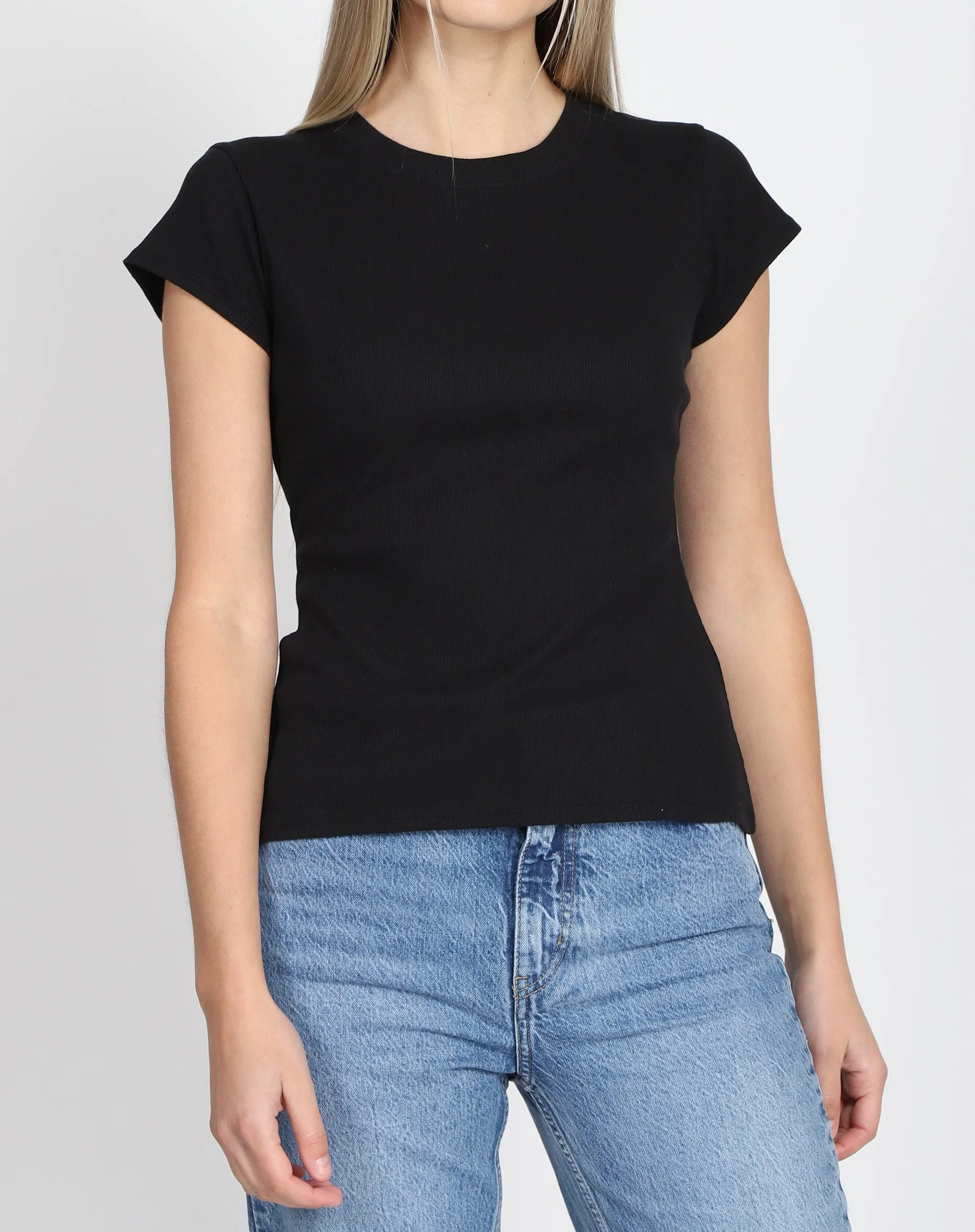 Ribbed Tee