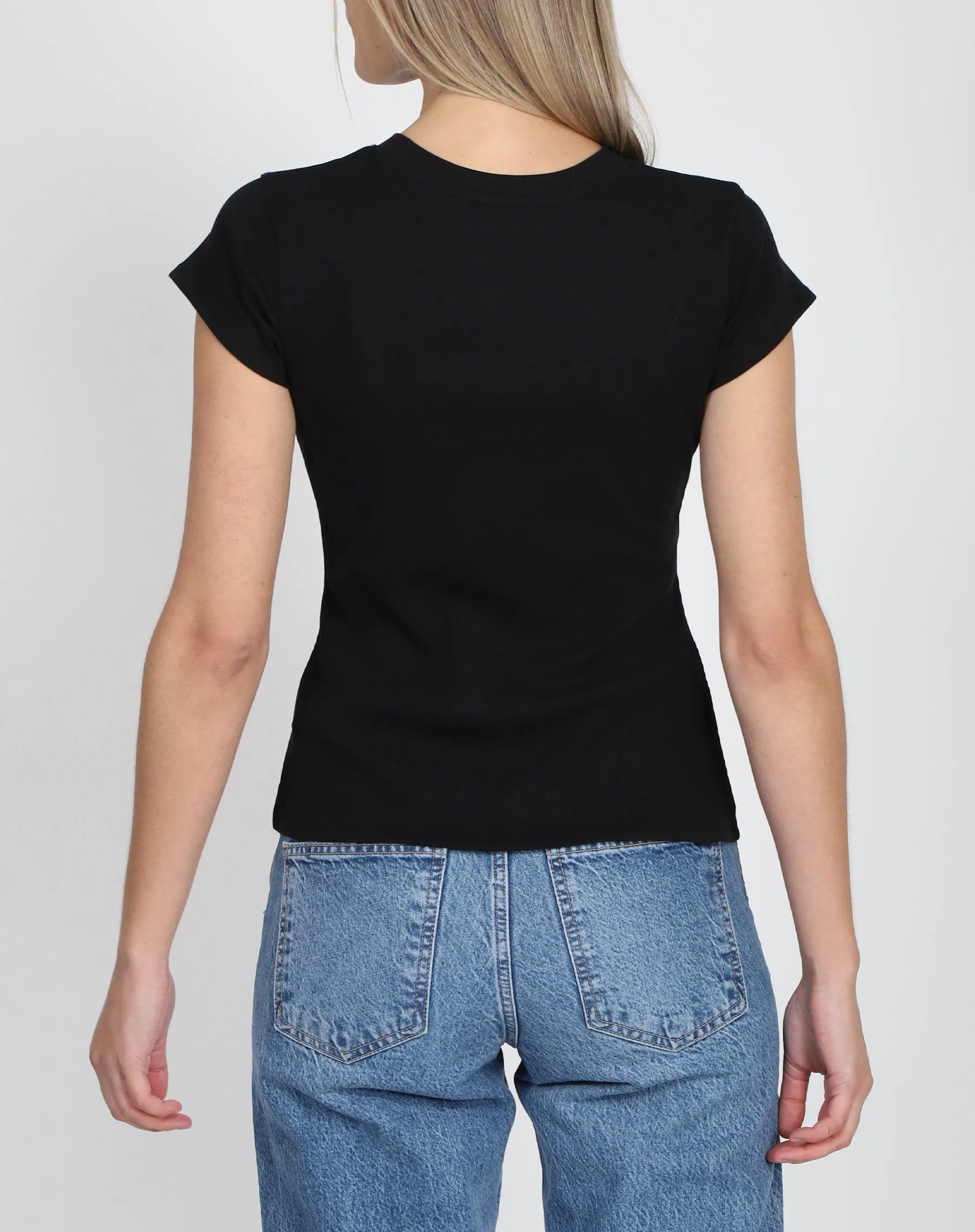 Ribbed Tee