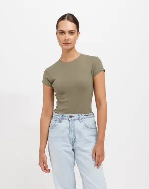 Ribbed Tee