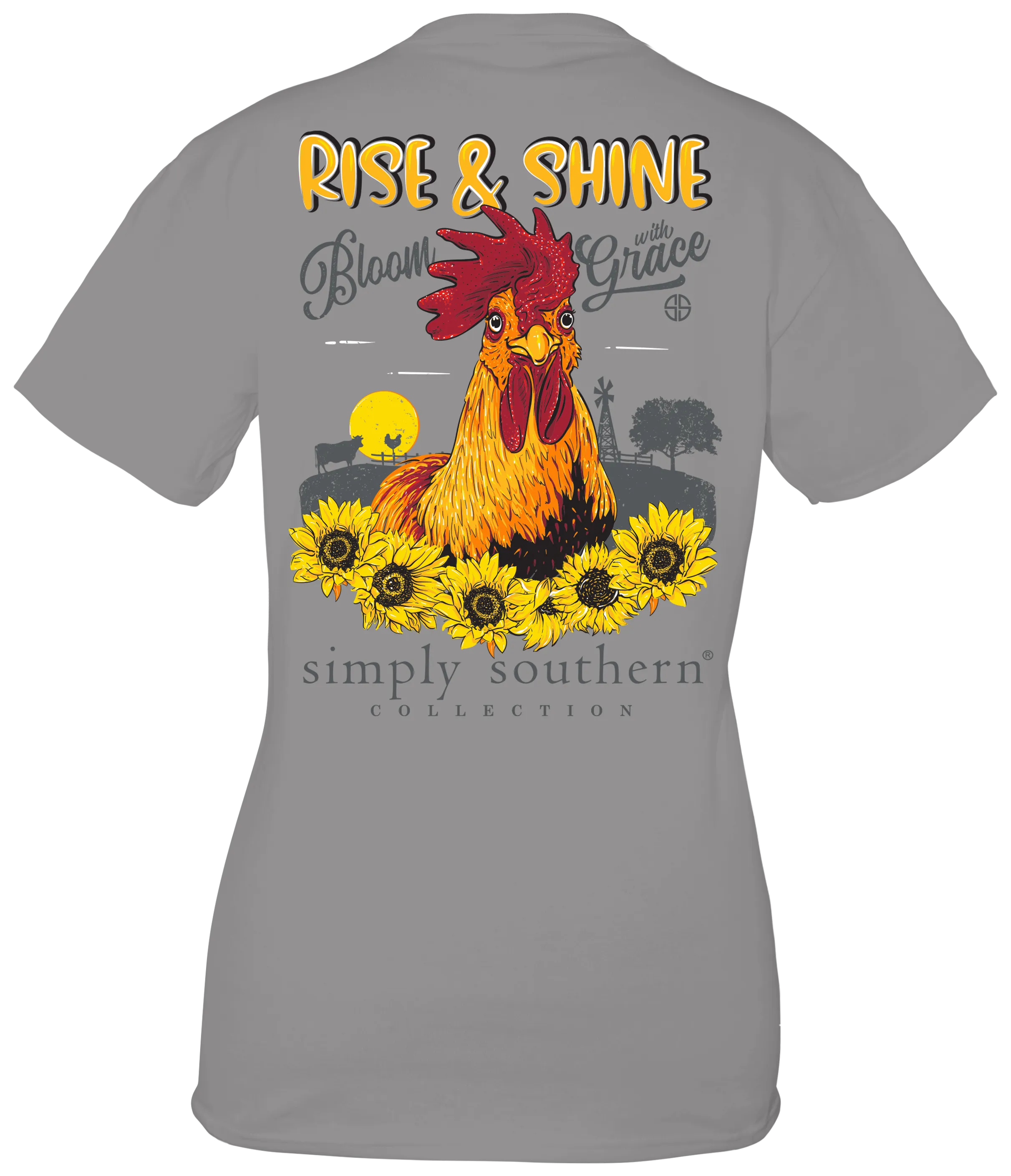 'Rise & Shine' Short Sleeve Tee by Simply Southern