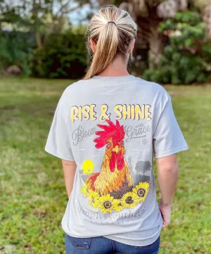 'Rise & Shine' Short Sleeve Tee by Simply Southern