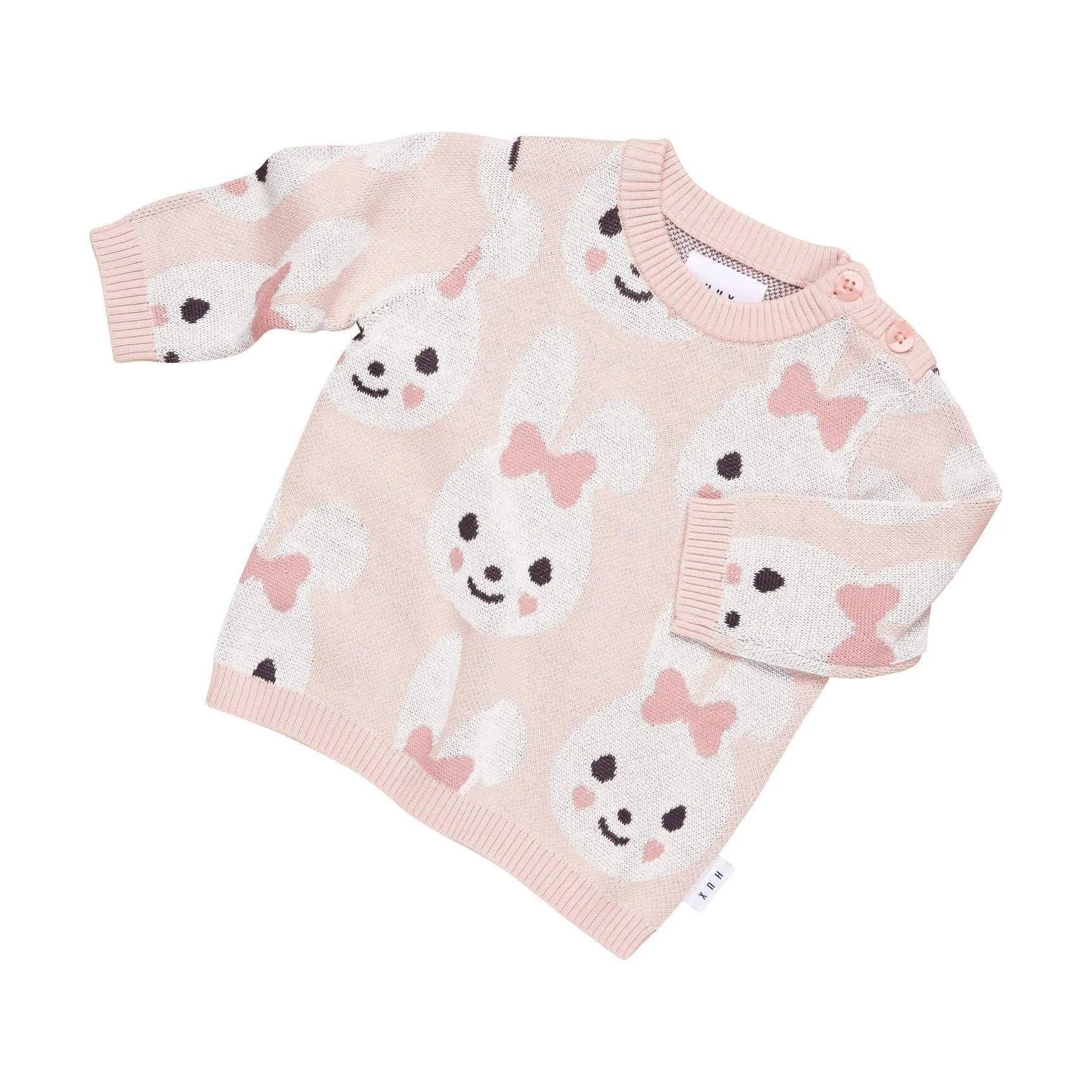 Rose Bunny Knit Jumper