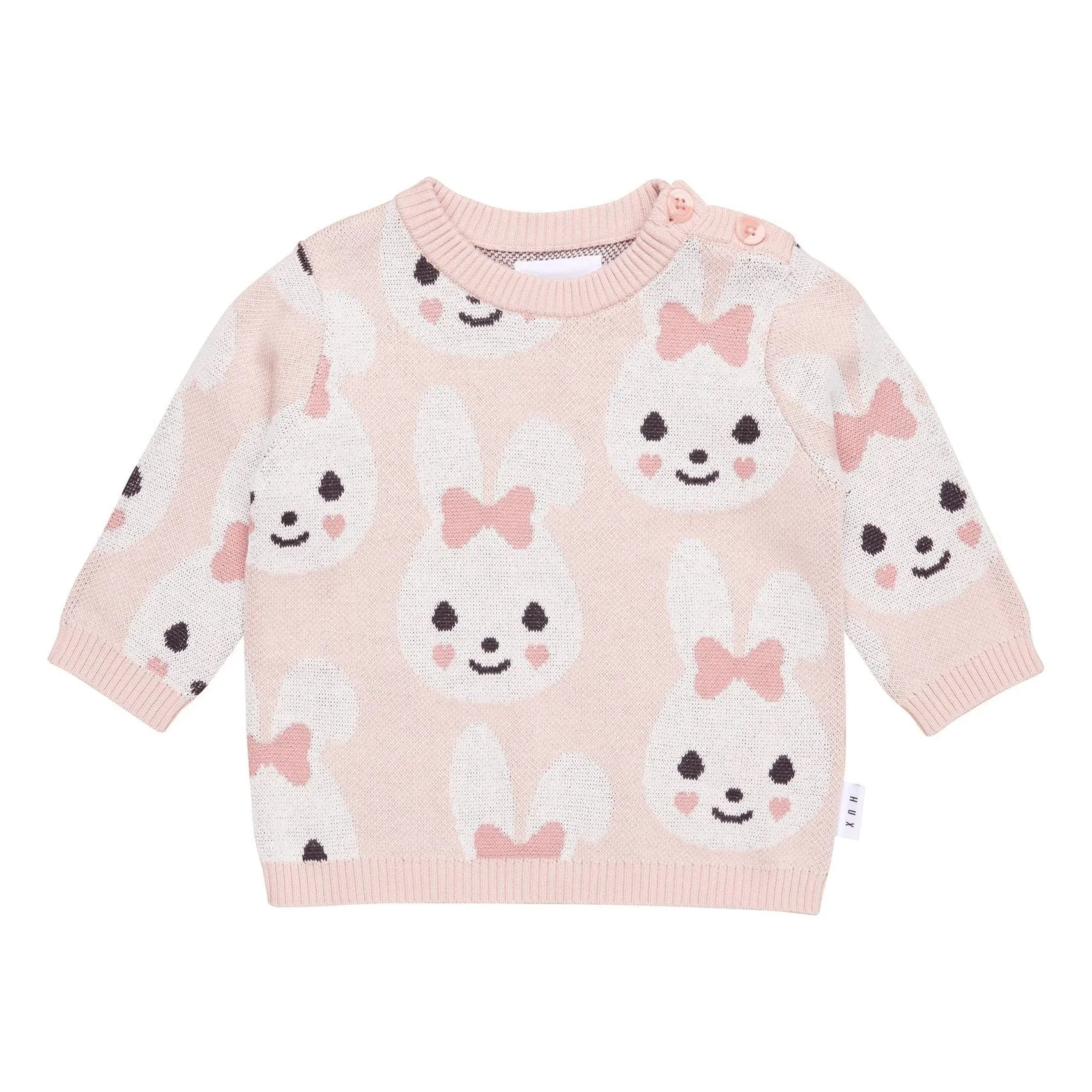 Rose Bunny Knit Jumper