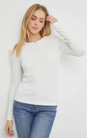 Round Neck Knit Top