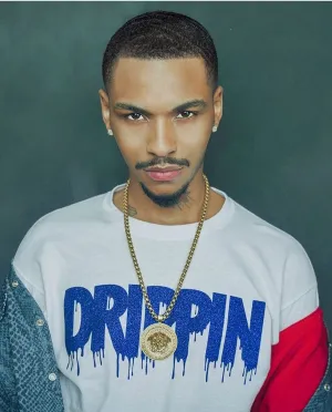 Royal Blue Glitter Drippin | White Tee